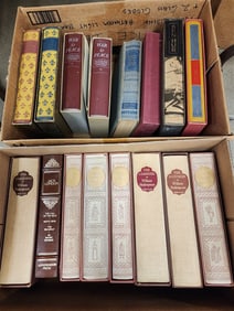 2 Bx's 16 Books - Heritage Press + Longmeadow Press