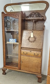 Oak Side By Side 68" H X 42 1/2" W X 12" D