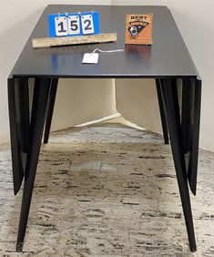 Paul McCobb Drop Leaf Table By Planar 1960's 29" H X 23" W X 36" L w/17" Drop Leaves