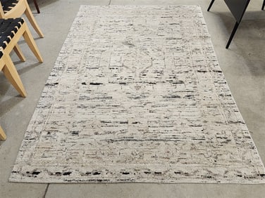 Mid Century Woven Rug 5'2 1/2" X 7'9"