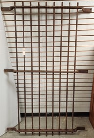 Wrought Window Grate 6'4" H X 50" W