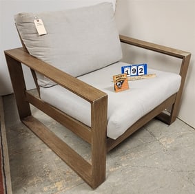 Sunset West Alum. Armchair 34" H X 37 1/2" W X 36" D