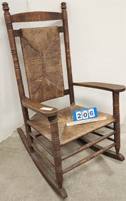 Porch Rocker 47 1/2" H X 27 1/2" W X 19 1/2" D