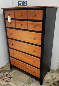 6 Drawer Chest 56" H X 3 W X 19 1/2" D