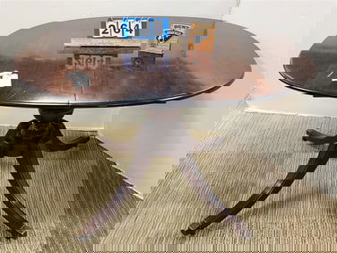 Cherry Ped. Base Table 29 1/2" H X 44" W X 38" D