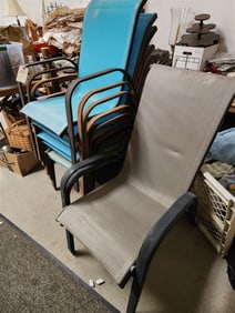 Lot 9 Patio Chairs - Stackable