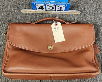 Coach Leather Hand Bag