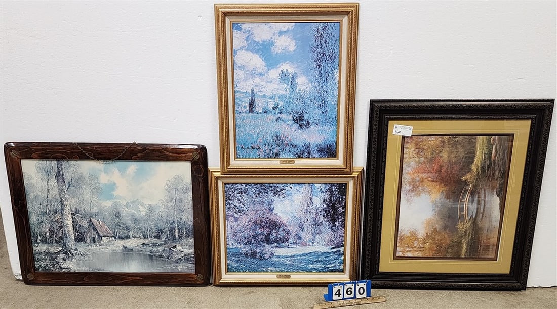 Lot 4 Framed Items - Prints (1 of 7)