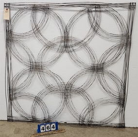 Wire Sculpture 43" Sq.