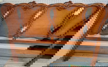 Cherry Headboard 47" H X 5' W