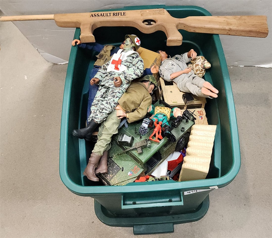 Tub Army Toys GI Joe, Vehicles Etc. (1 of 4)