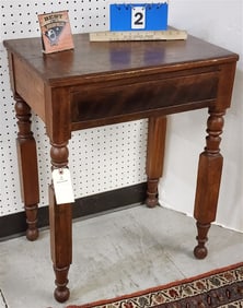 19th C N.Y.S. Leg Cherry Stand 29" H X 22 1/2" W X 16 1/2" D