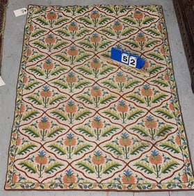 Needlepoint Rug 2'10" X 4'3"