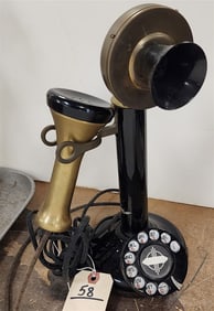 Vintage Candlestick Phone 12"