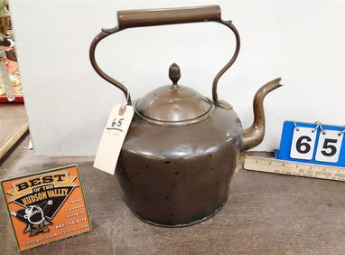 Copper 19th C Kettle