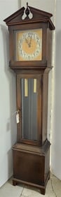 20's Mahog Grandfather Clock 6'7" H X 16 1/2" W X 11" D