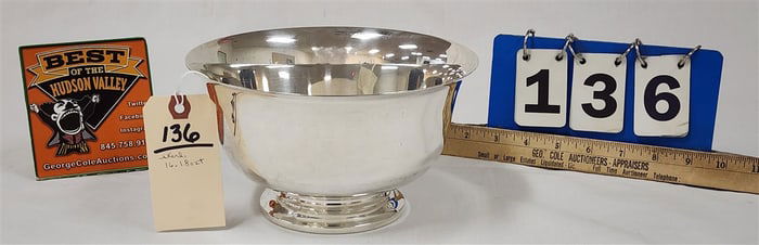 Sterl. Bowl 16.18 ozT