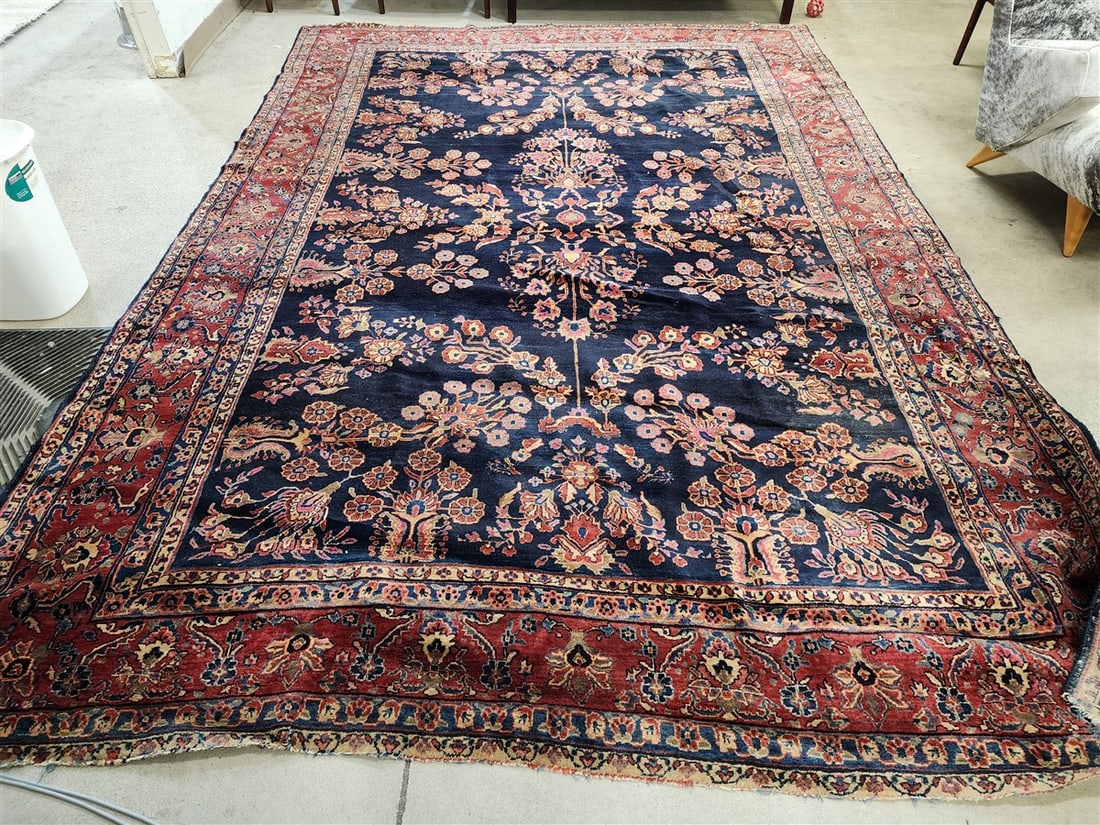 Semi Antique Sarouk 8'5" X 12'2" (1 of 3)