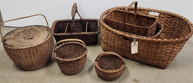Lot 7 19th C Baskets