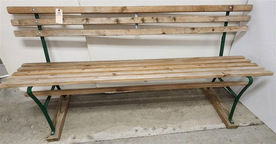 Park Bench 32" H X 6' L X 15" D