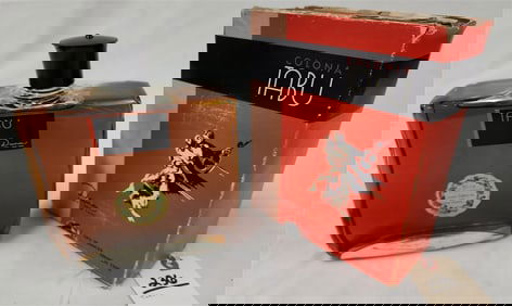 Bx'd Tabu Perfume 7 1/2" H x 6" W X 2 1/2" D