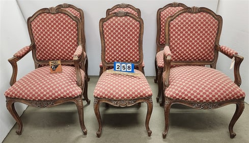 Set 6 Uphols. Dining Chairs