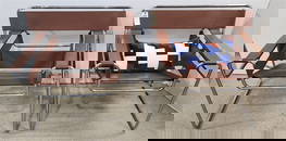 Pr. Wassily Chairs B3 29" H X 30 1/2" W X 18" D