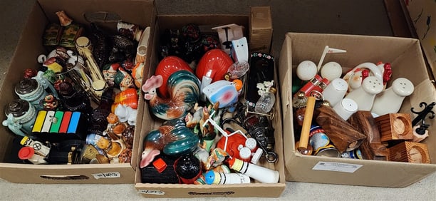 Lot 3 Trays Coll. Salt/Peps