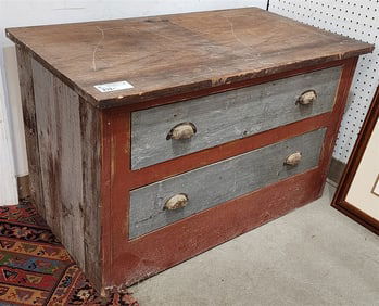 Prim. 2 Drawer Chest 22" H X 3' W X 20 1/2" D