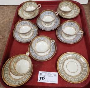 Tray 7 Thomas Demitasse Cups/Saucers