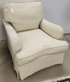 Uphols. Club Chair 32" H X 29" W X 20" D