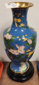 Cloisonne Vase 15 1/2"