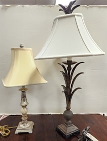 Lot 2 Table Lamps 36" + 28"
