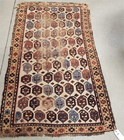 Semi Antique Persian Scatter 3'8" X 6'