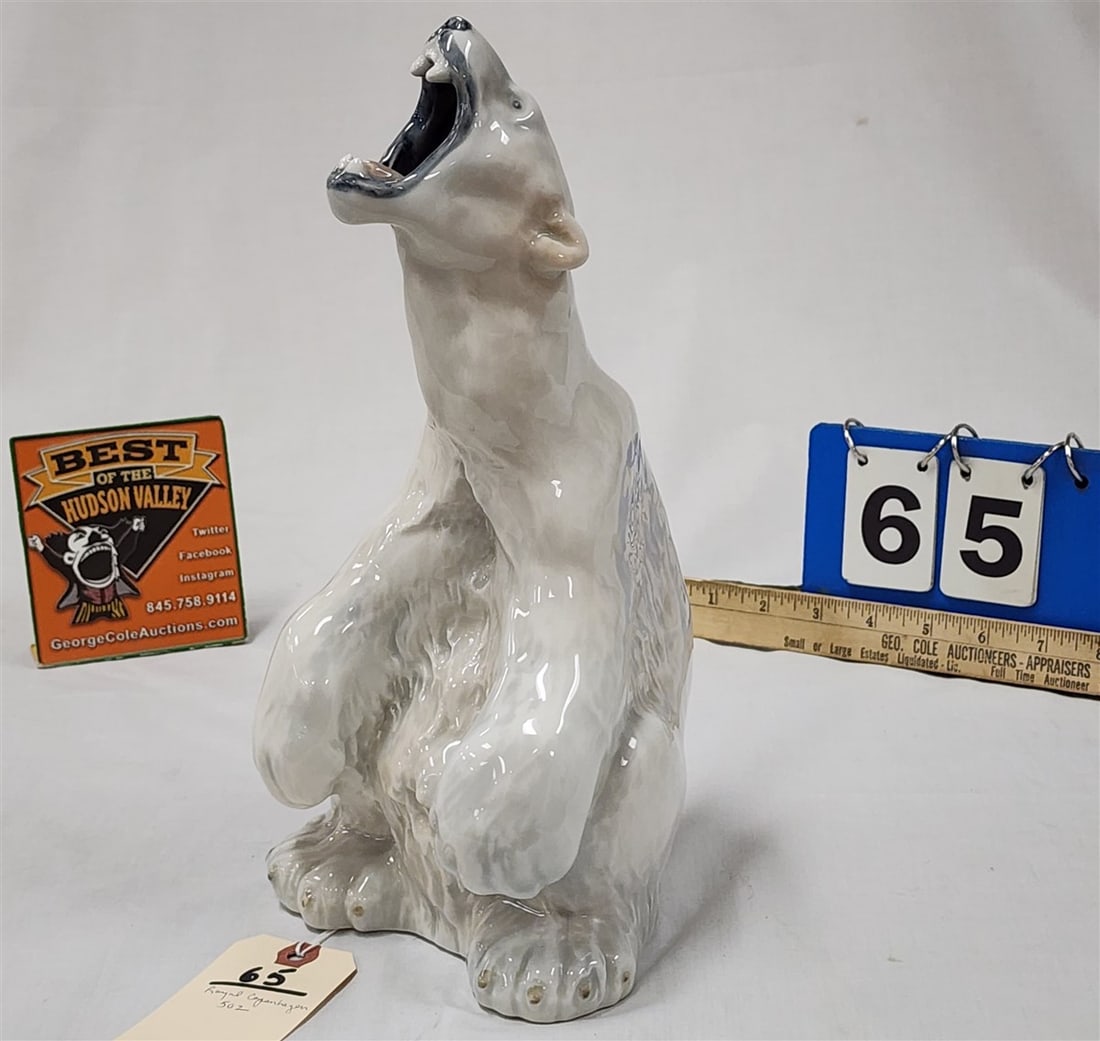 Royal Copenhagen Polar Bear 502 12 1/2": Royal Copenhagen Polar Bear 502 12 1/2"