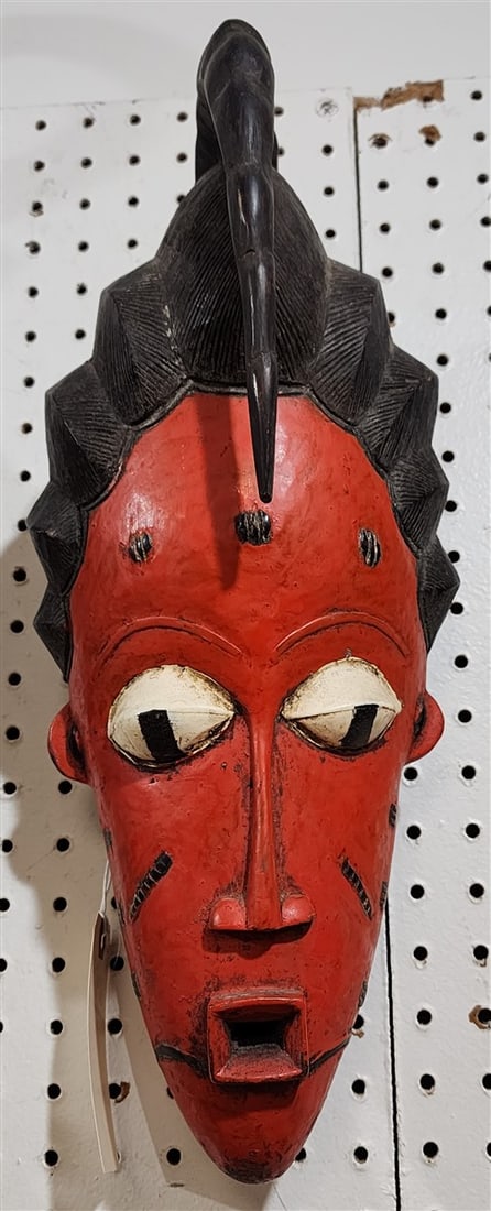 African Baule Mask 16" X 7" W (1 of 4)