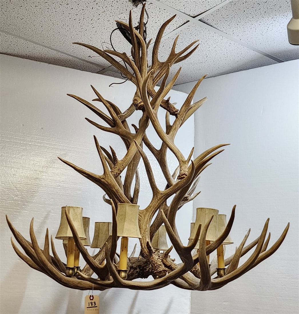 Antler Chandelier 41" H X 3' Diam. (1 of 5)