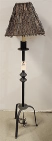 Metal Floor Lamp w/Twig Shade 56"