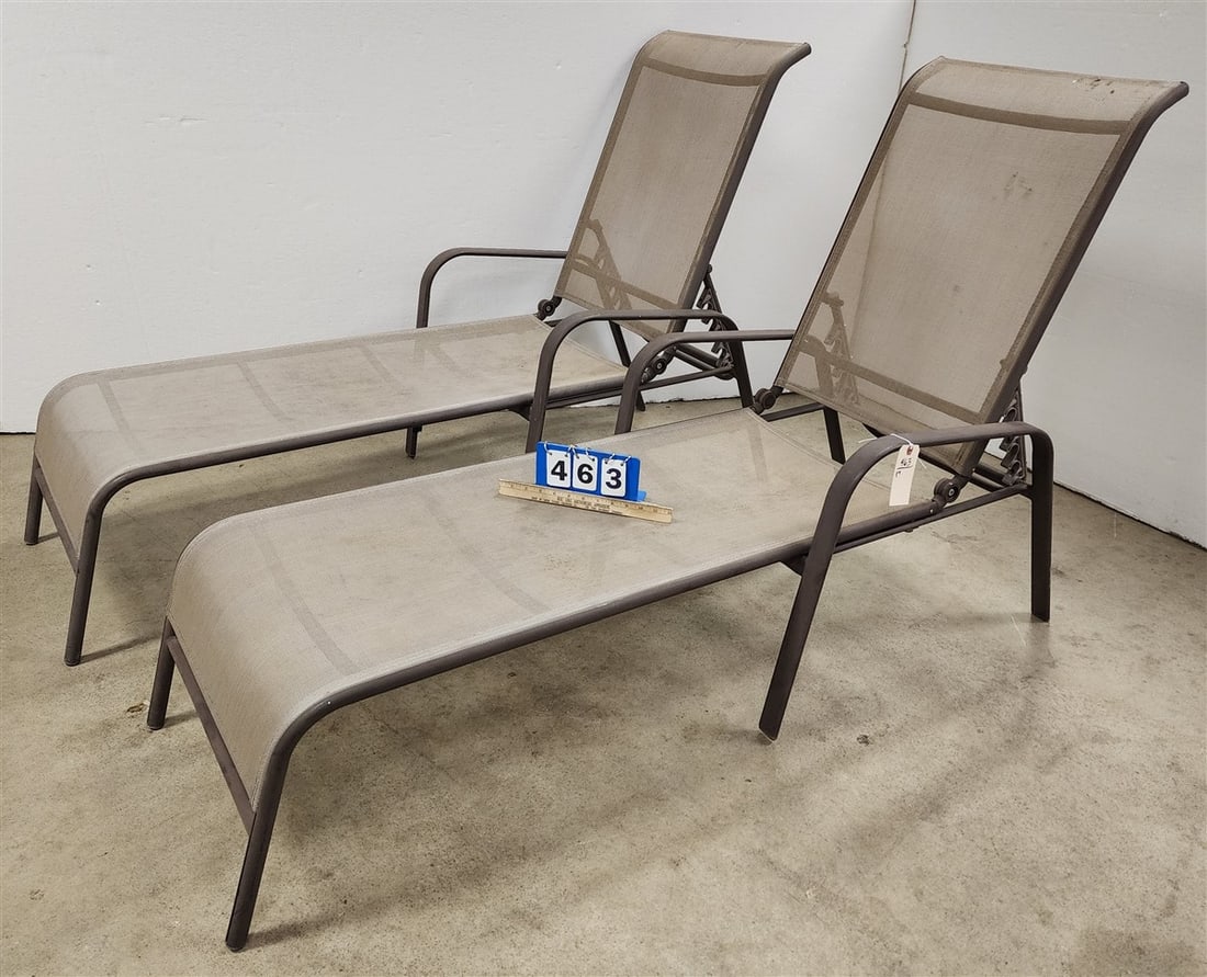 Pr. Patio Lounge Chairs: Pr. Patio Lounge Chairs