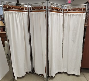 4 Fold Metal Screen 70 1/2" H X 19" W Ea. Section