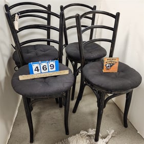Set 4 Ebonized Brentwood Chairs