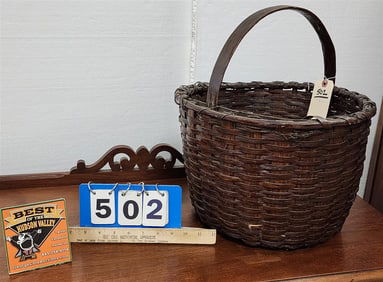 19th C Taconic Basket