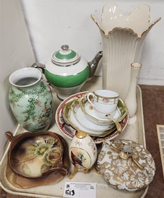 Tray Nippon, McCormick Co. Tea Pot, Lenox Etc.