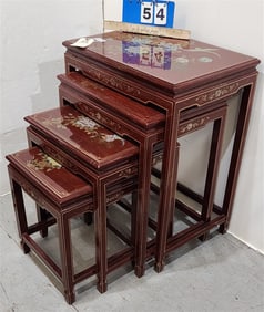 Chinese Nest 4 Tables 26" H x 20" W X 14" D