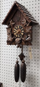 Black Forest Cookoo Clock 13 1/2" H X 10" W X 6" D