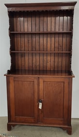 Pine 2 Door Hutch 6'6" H X 42" W X 18" D