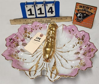 C 1900 German Porcelain Lobster Serving Dish