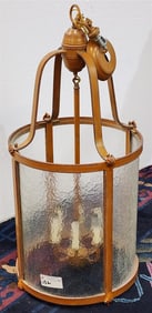 Chandelier 34" H X 17" Diam.