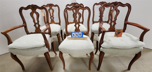 Set 6 Cherry Dining Chairs