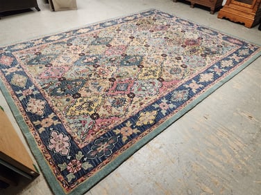 Hand Made Wool Rug 7'9 1/2" X 10'11"
